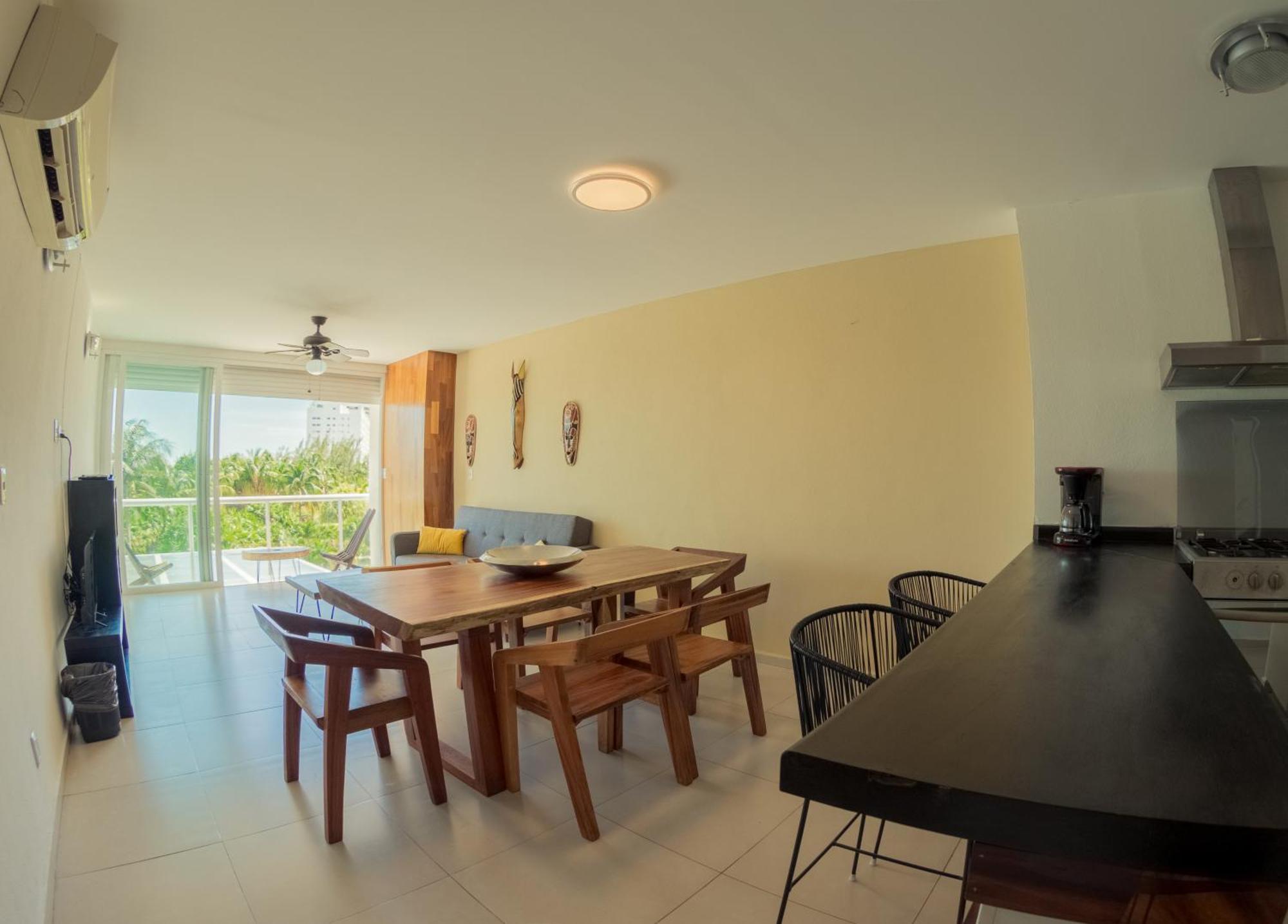 New Beachfront Luxury Apartments Cancún Exterior foto